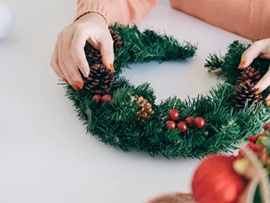 Como Fazer Coroas de Natal