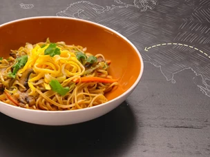 Noodles com Legumes