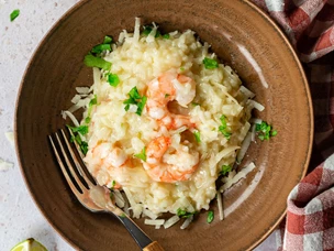 Receita de Risoto de Camarão