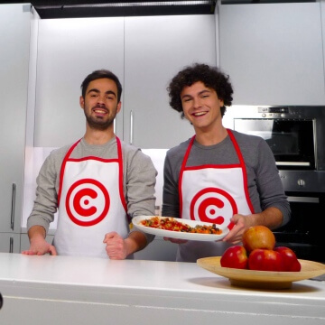 Chefs Lá de Casa Pedro e Carlos