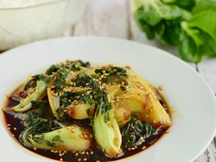 Couve Chinesa Pak Choi Salteada