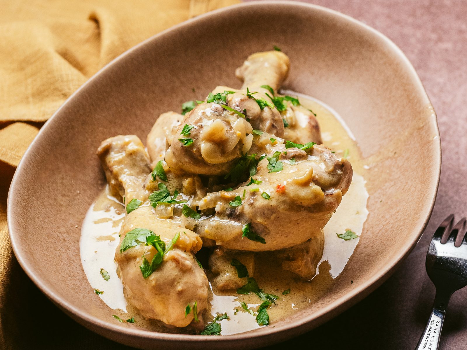 imagem de frango fricasse