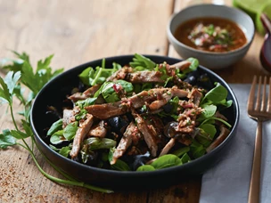 Salada de Secretos de Porco Preto