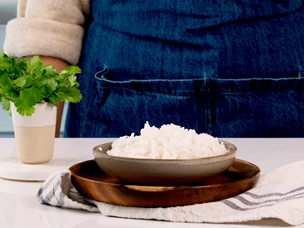 Como fazer arroz branco solto