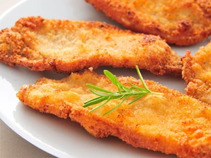 Bifes de Frango ou Peru Panados