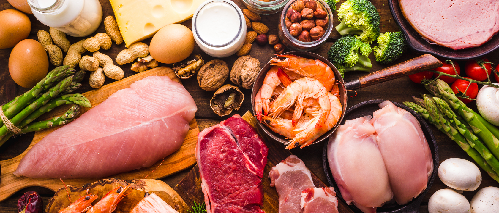 Alimentos Ricos em Proteína